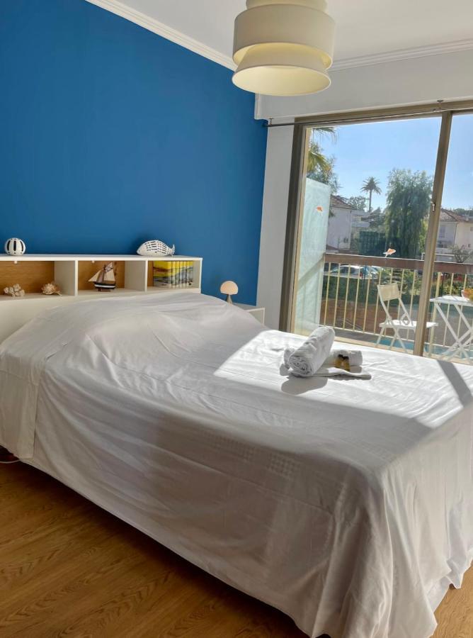 Seafront One Bedroom Apartment With A Terrasse Swimming Pool And A Parking 昂蒂布 外观 照片